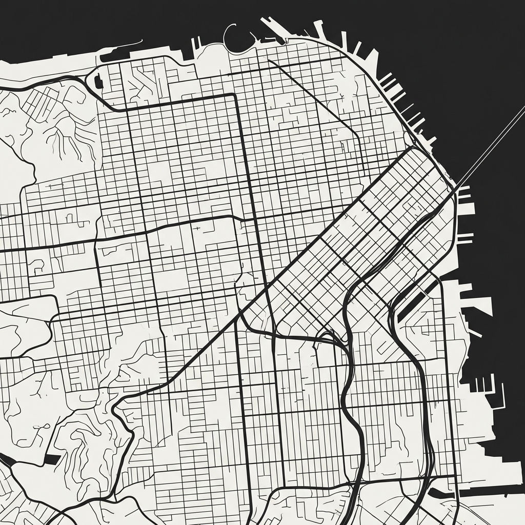 Map of San Francisco Clinic Location